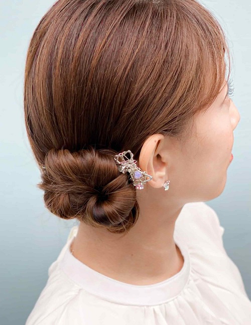 acca ヘアクリップ　バレッタ  ドレスポニー