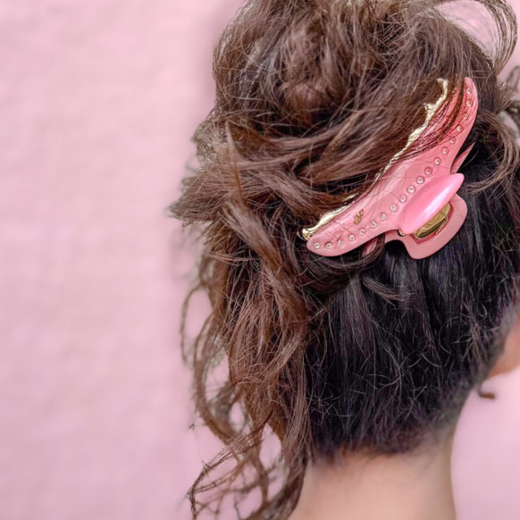 PINK CLIP ピンクカラーのクリップ特集 | ヘアアクセサリーのacca 