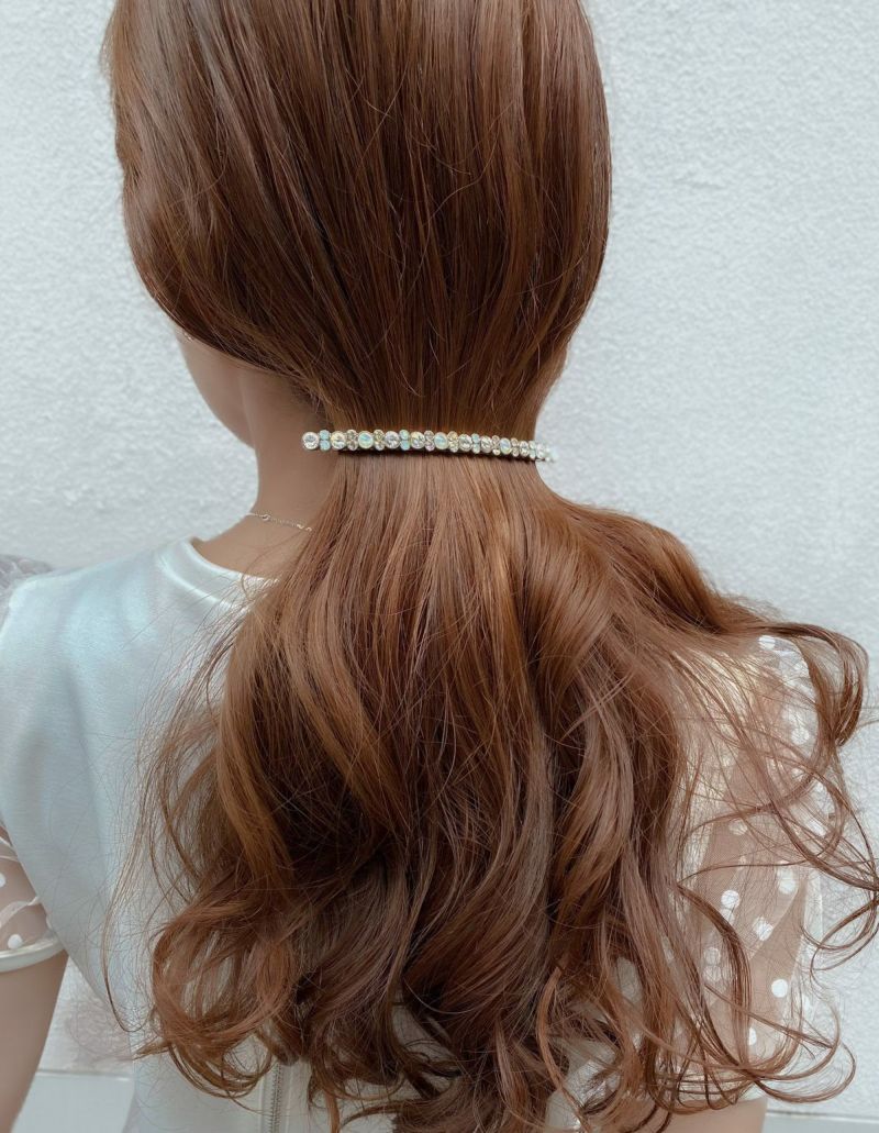 アッカ♡ ベリーロングバレッタ ミルキーカラー - バレッタ/ヘアクリップ