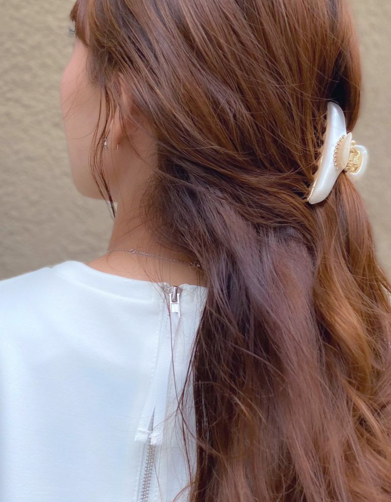 acca ヘアクリップ ニューコラーナ クリップ Sサイズ - ヘアアクセサリー