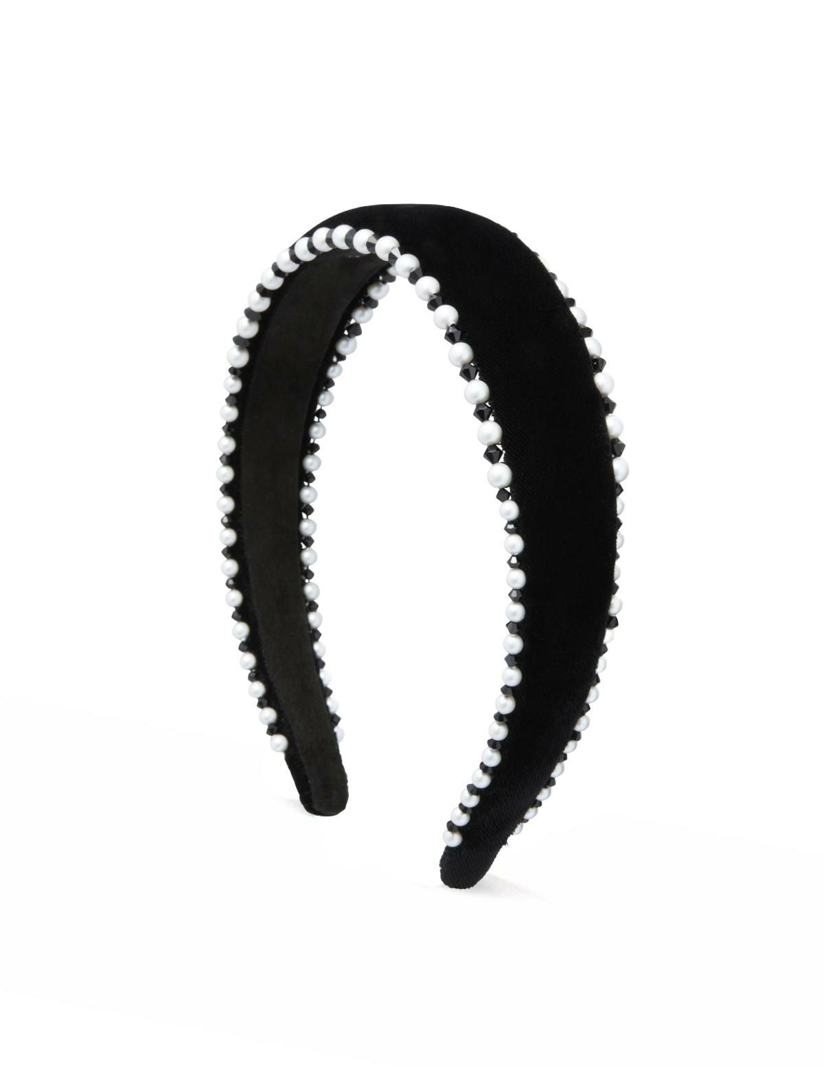 パールビーズトリムドカチューシャ | ACCA