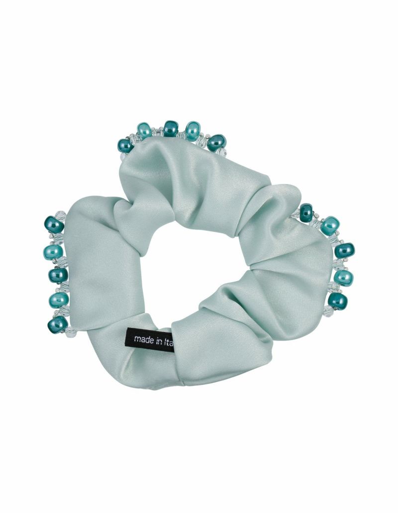 accaアッカ グレイスフルビーズナローシュシュ グレー グレイスフルビーズナローシュシュ | ACCA