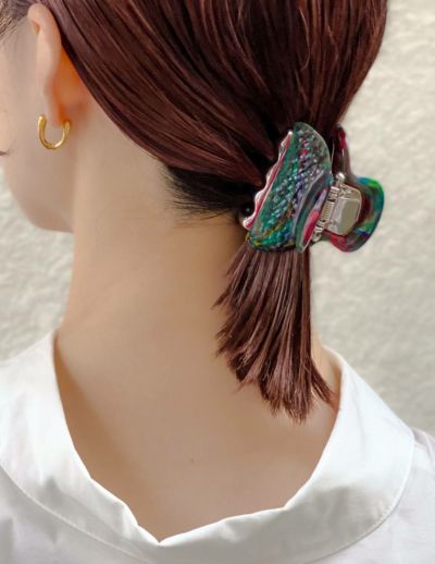 充実の品 accaペトラクリップ Gサイズ ヘアアクセサリー