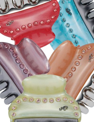 新品 acca ベリー ヘアクリップ クリップ ガンメタル他5点セット 新品 acca ベリー ヘアクリップ クリップ ガンメタル他5点セット