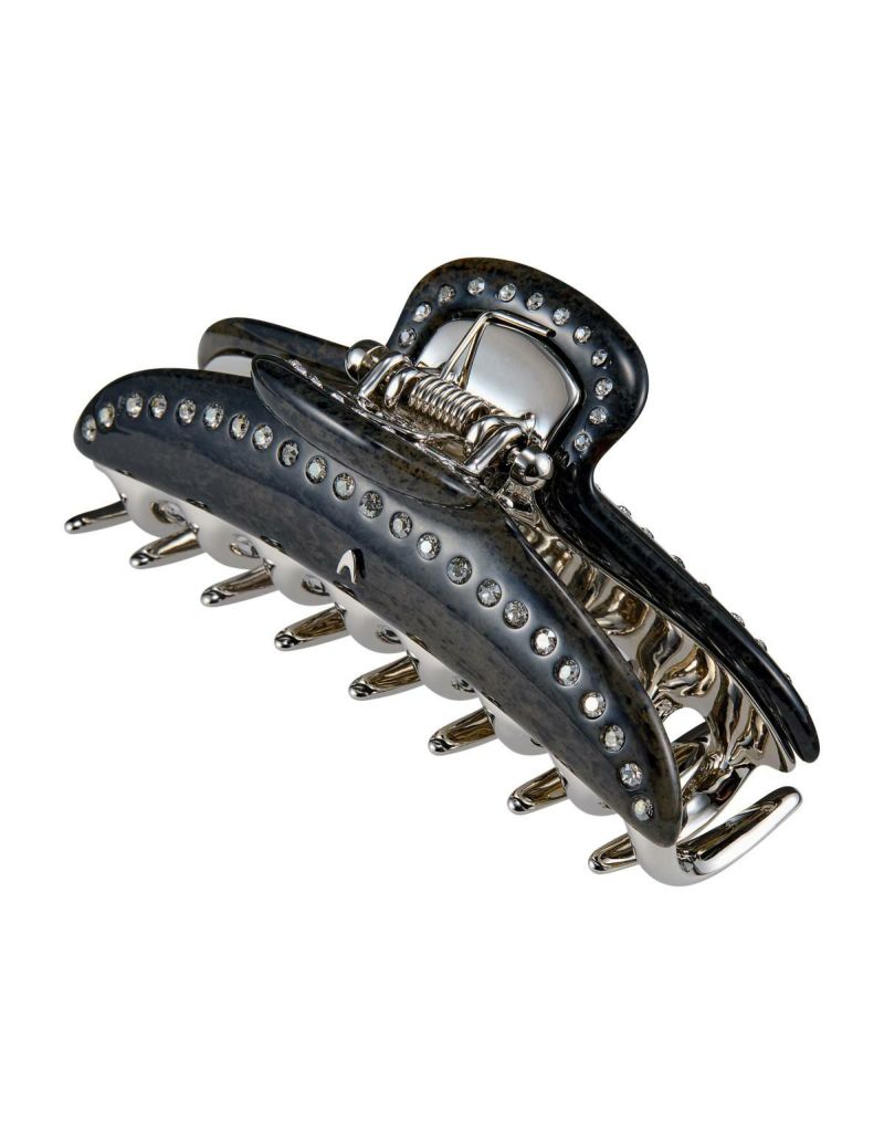 acca❤︎クリップ　ティアラクイーン　ラージサイズ(Lサイズ)グレー acca❤︎クリップ ティアラクイーン ラージサイズ(Lサイズ)グレー