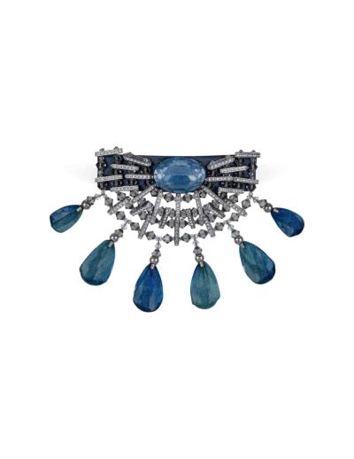 未使用　acca  カスタム　ドレスポニー　エメラルド&ブルーレザー 未使用 acca カスタム ドレスポニー エメラルド&ブルーレザー 未