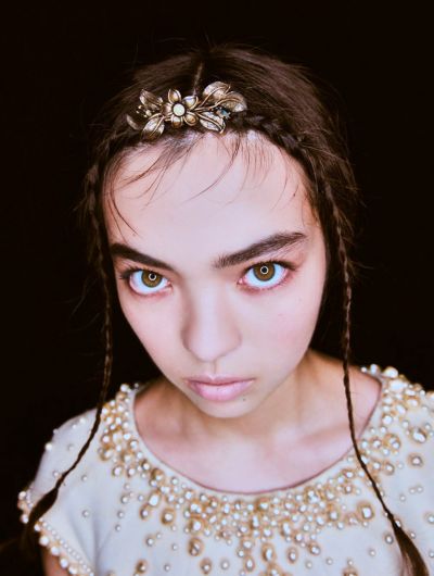 アッカ　ファーバレッタ　ビジュー付き　美品 アッカ ファーバレッタ ビジュー付き 美品 JEWELRY | ACCA